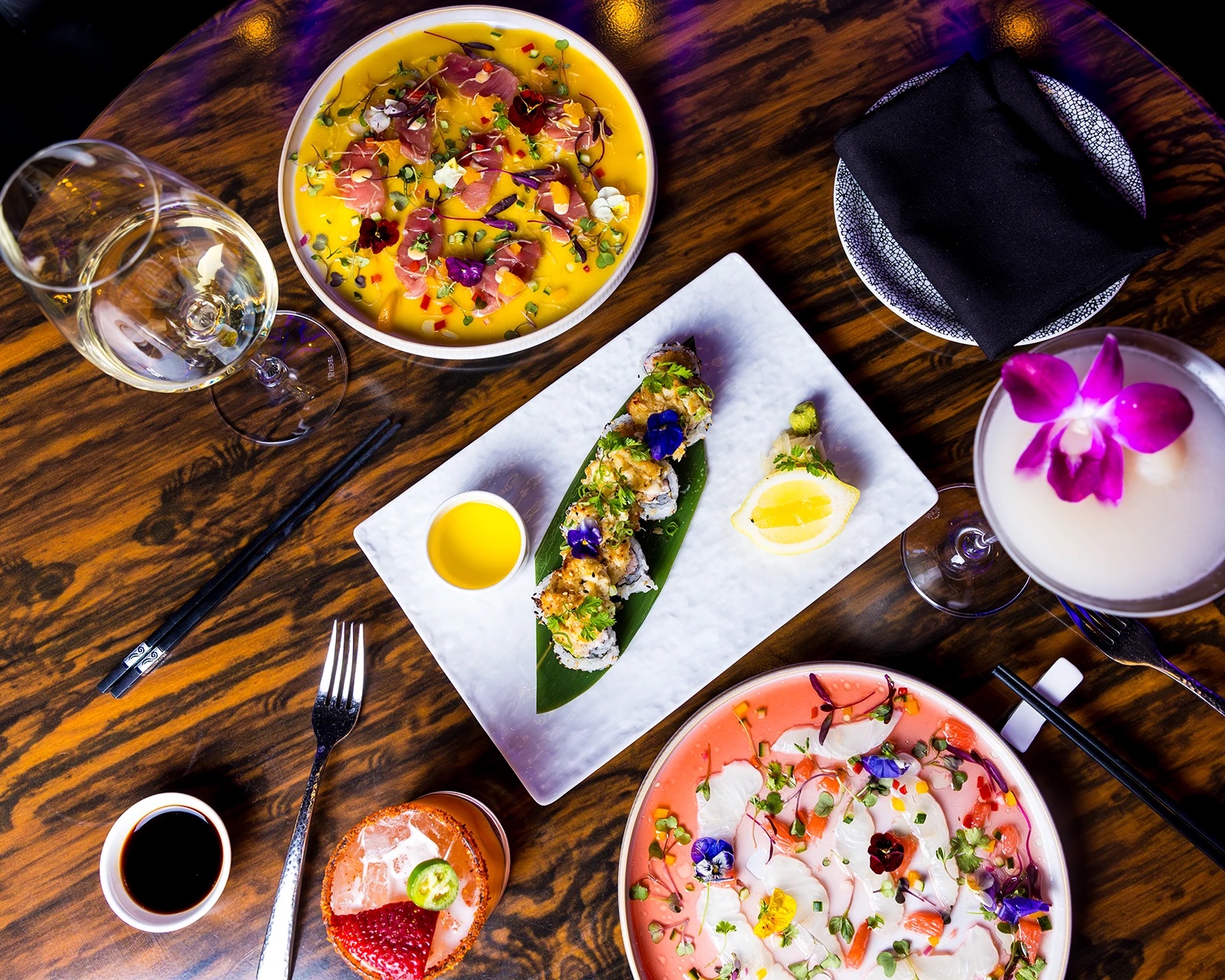Catered Modern Asian cuisine