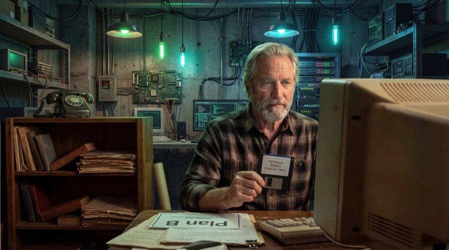 Uncle Ransom — old-school ransomware